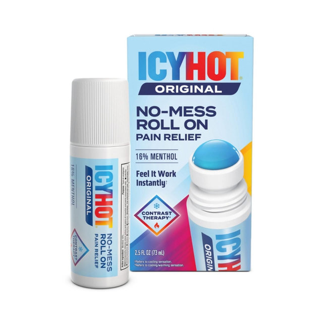 Icy Hot Pain Relief Balm with No Mess Applicator - 2.5 fl oz