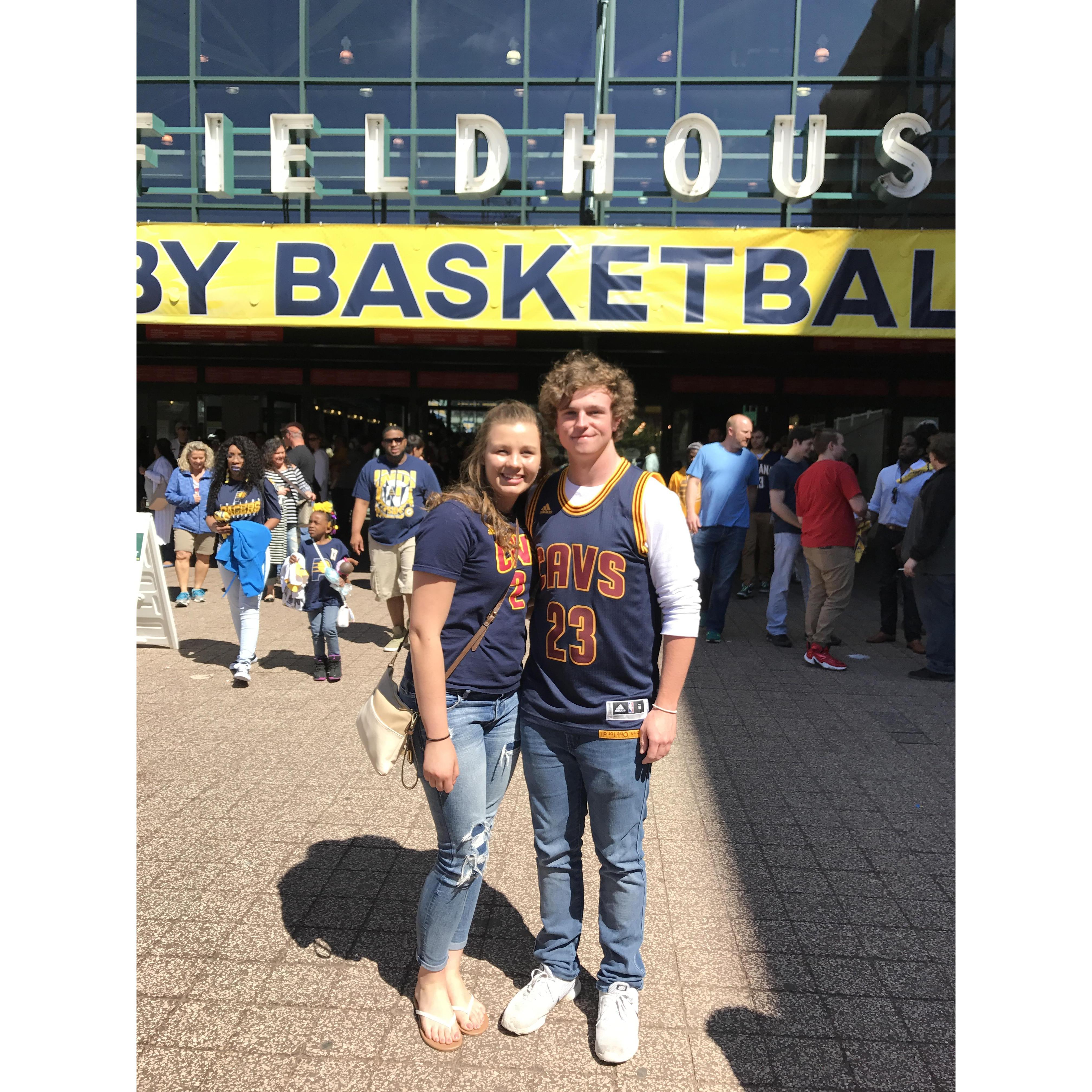 Cavs vs. Pacers -- April 2017