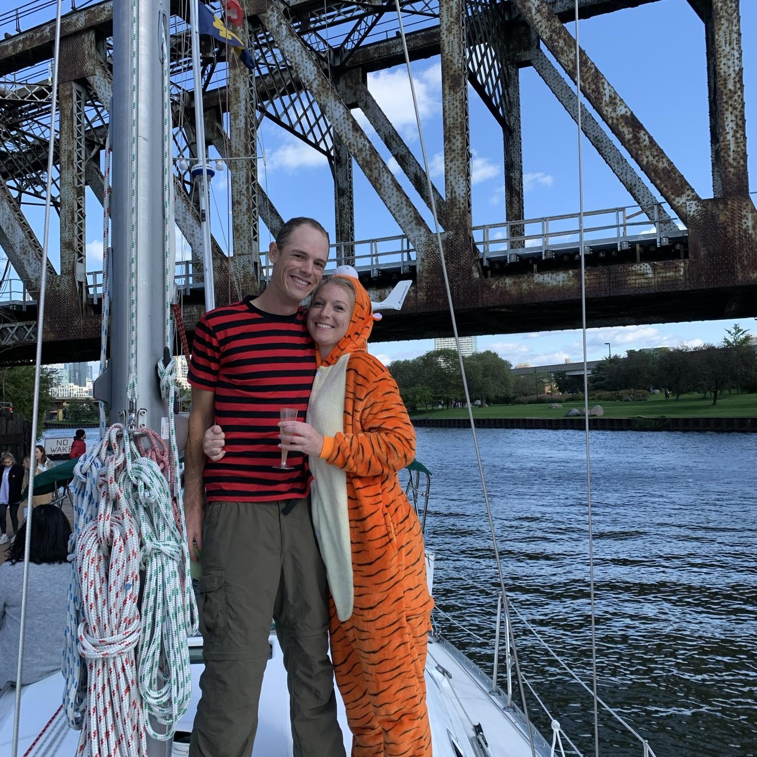 First Halloween! Calvin and Hobbes