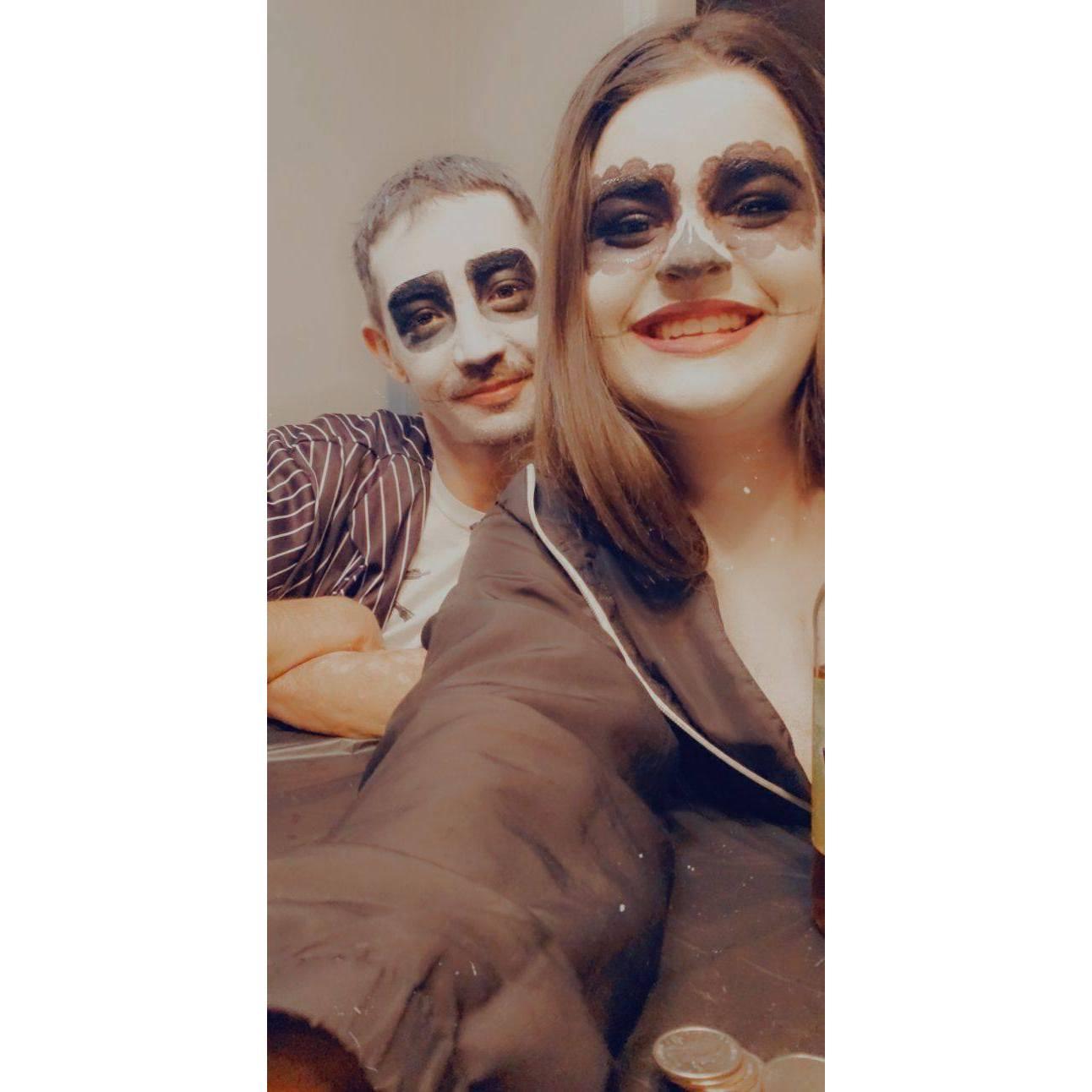 A Halloween pic from our first years