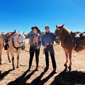 Horseback Riding On Our Honeymoon