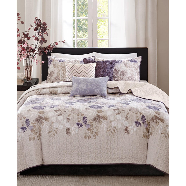 Madison Park Luna 6-Pc. King/California King Coverlet Set