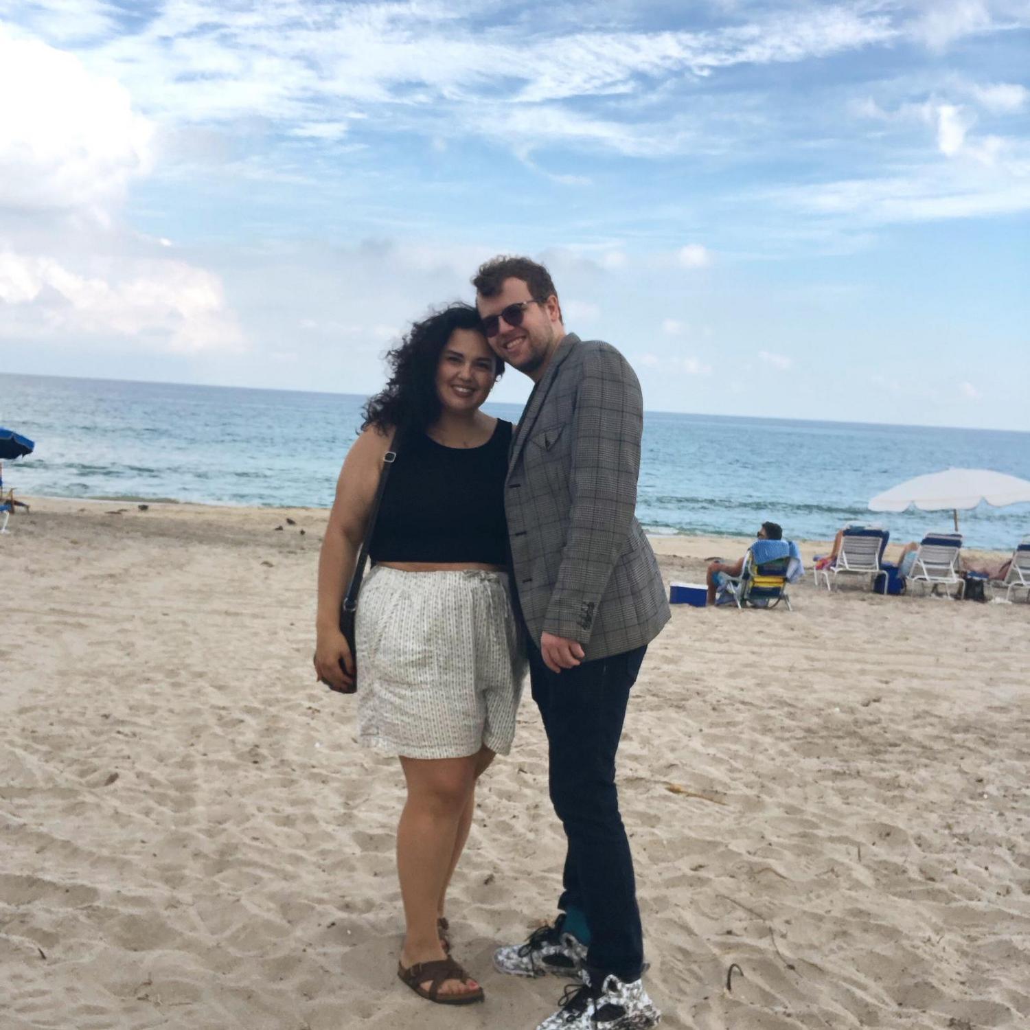 He actually dresses like this all the time, even at the beach in Florida.