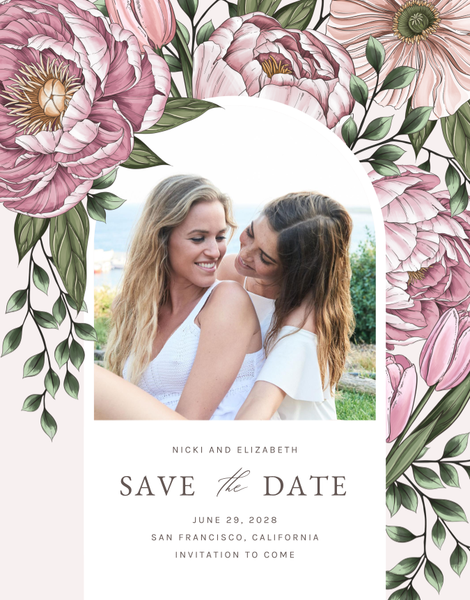 Granger Photo | Blush Mist | Zola Save The Dates