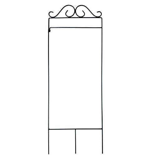 Toland Home Garden - Garden Flag Arbor Black 40 Inch Tall Decorative Weather Resistant Holder for 12.5 x 18 Inch Flags