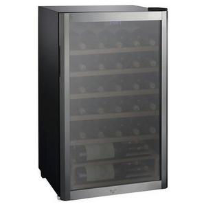 Whirlpool 35 Bottle 3.6 Cu. Ft Wine Fridge-Stainless Steel-JC-103EZ