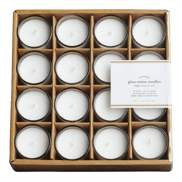 Basic Elements™ Glass Votive Candles by Ashland®