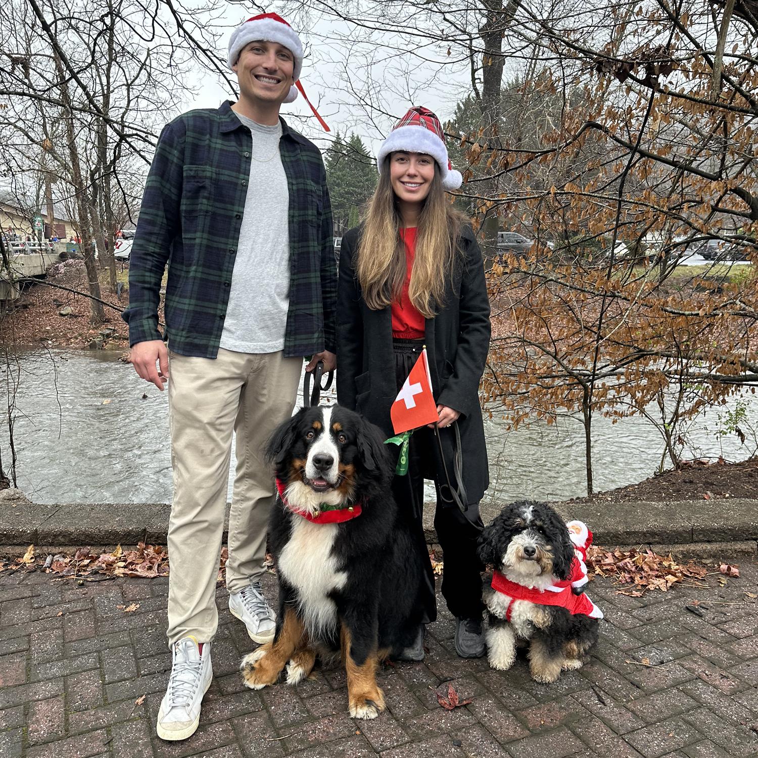 Bernese Parade in Helen, GA