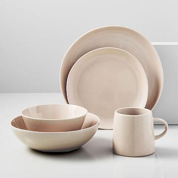 Richmond Speckled Dinnerware Set- Warm Rose