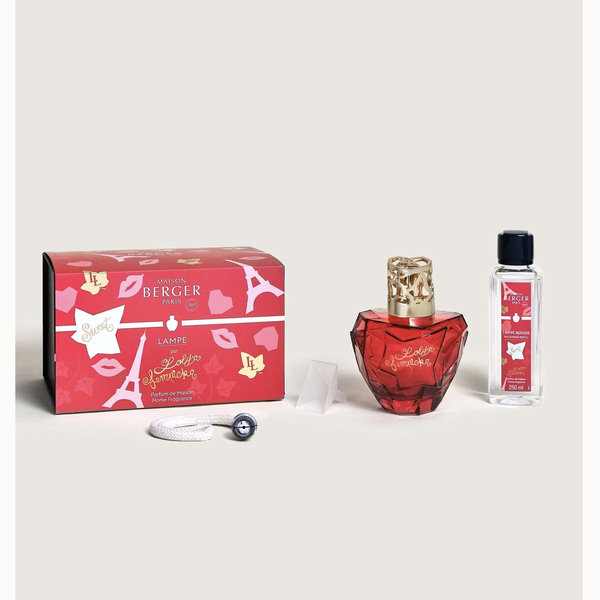 Lolita Lempicka Sweet Fragrance Lamp Gift Set with Lolita Lempicka Sweet