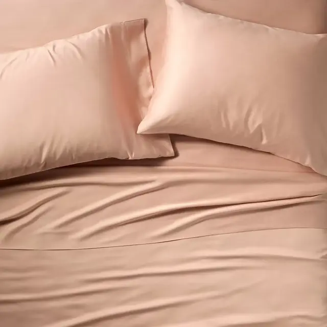 King 400 Thread Count Rayon from Bamboo Sheet Set Light Adobe Clay - Casaluna™
