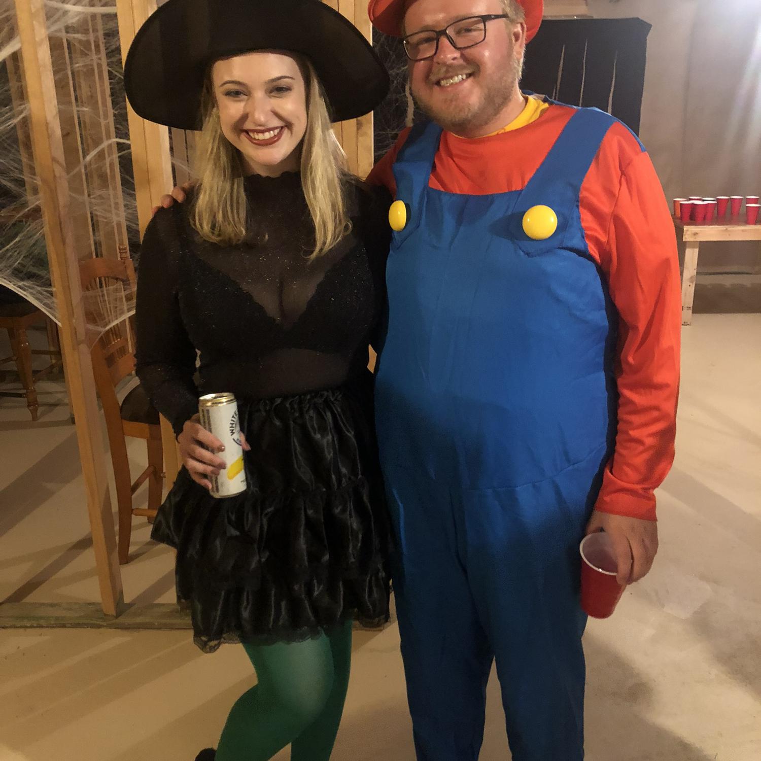 One of many parties we threw together. Pre-dating. Halloween 2019.