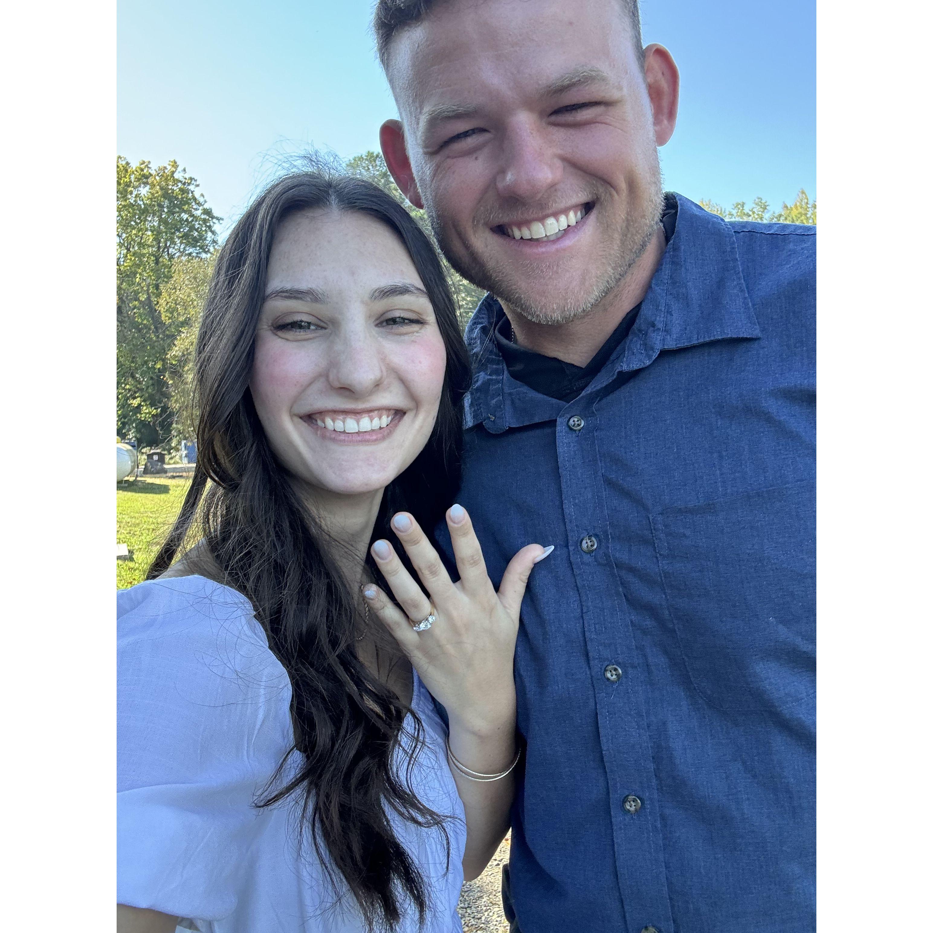 She said "Yes!"