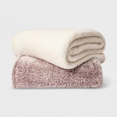 Fuzzy Bottom Printed Blanket - Threshold™