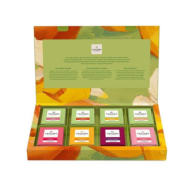 Taylors of Harrogate Green Tea & Herbal Infusions Variety Box, 48 Count