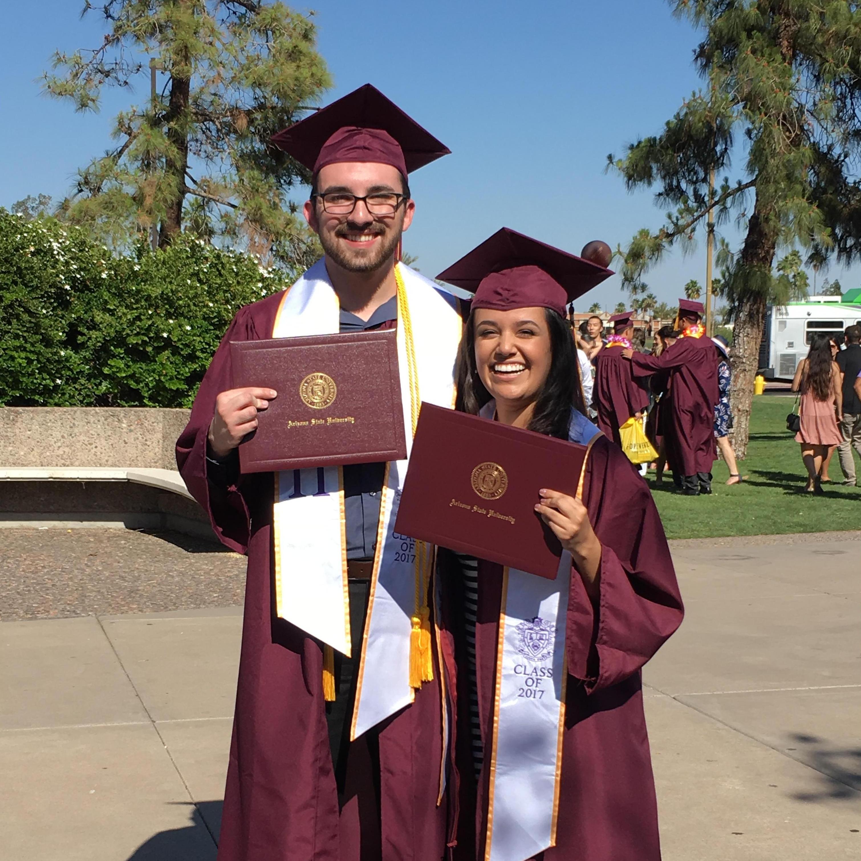We're a Sun Devil family.