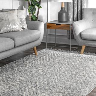 Amanda Moroccan Chevron Tassel Rug