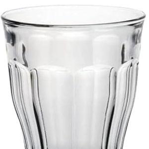 Duralex Le Picardie Glass Tumbler Drinking Set – 18-Piece Clear Tumblers in Mixed Sizes