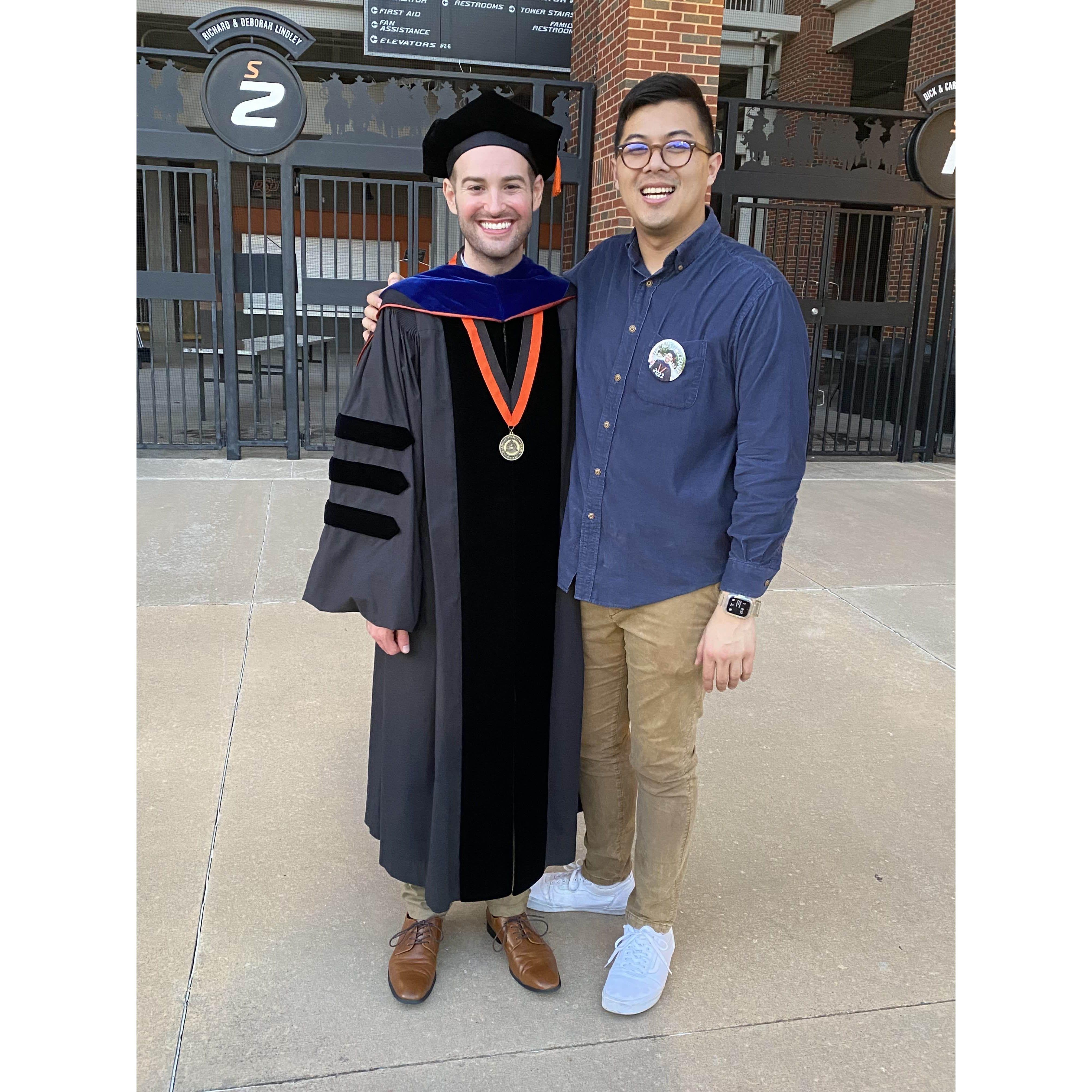 Austin's Doctoral Graduation - May 2022