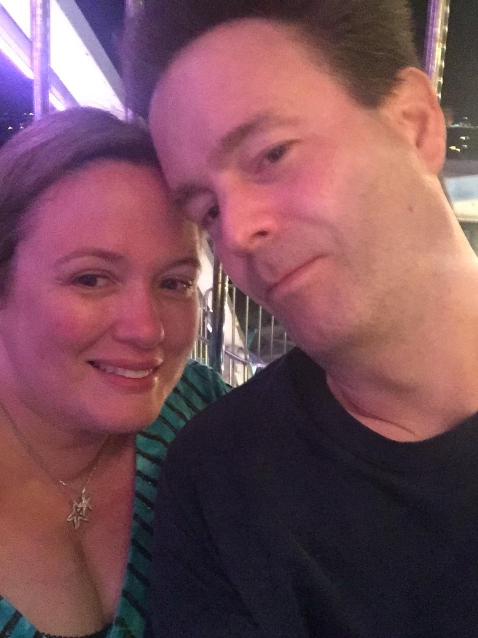 On the Ferris Wheel in Ocean City, New Jersey ~ June 9, 2017