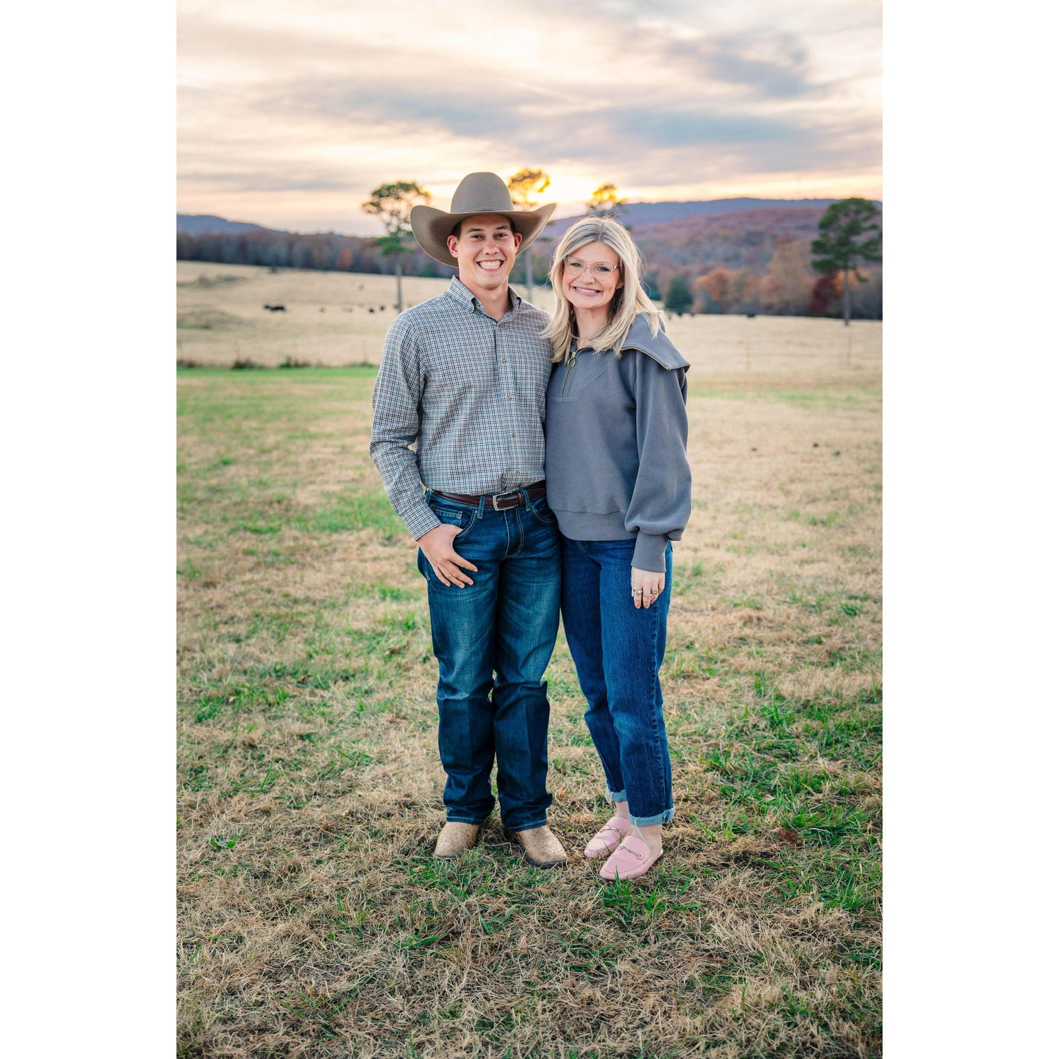 Our first "real" photo together!