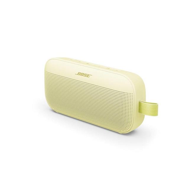 Bose SoundLink Flex Portable Bluetooth Speaker (2nd Gen), Portable Outdoor Speaker with Hi-Fi Audio, Up to 12 Hours Battery Life, Waterproof and Dustproof, Citrus Yellow - Limited Edition Color