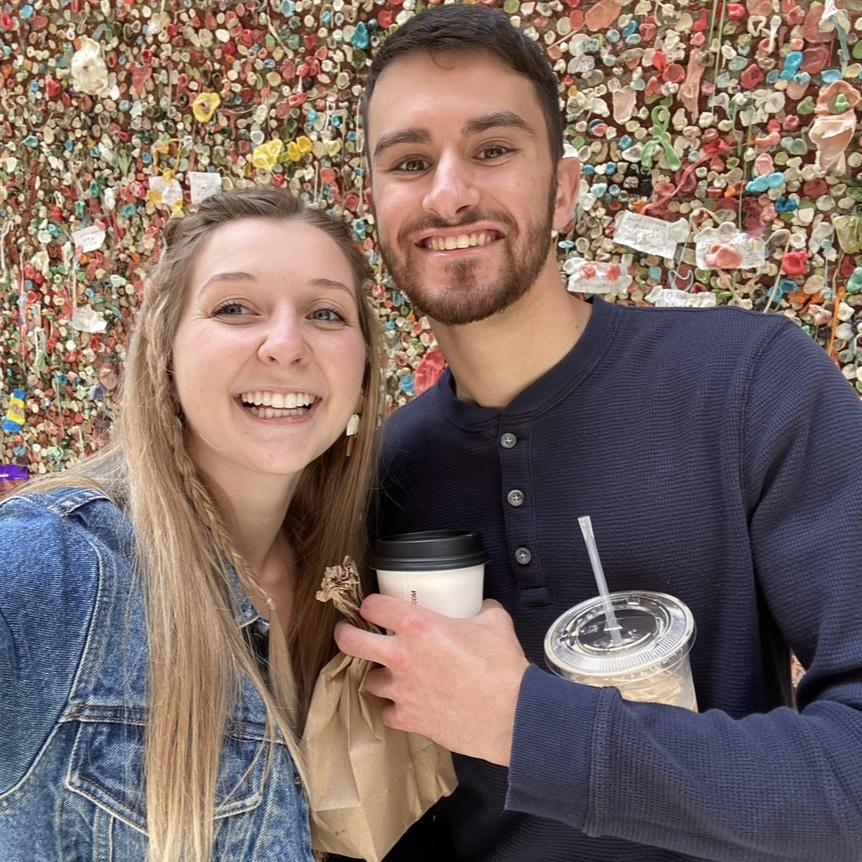 6/9/21 The Gum Wall on our trip to Seattle!
