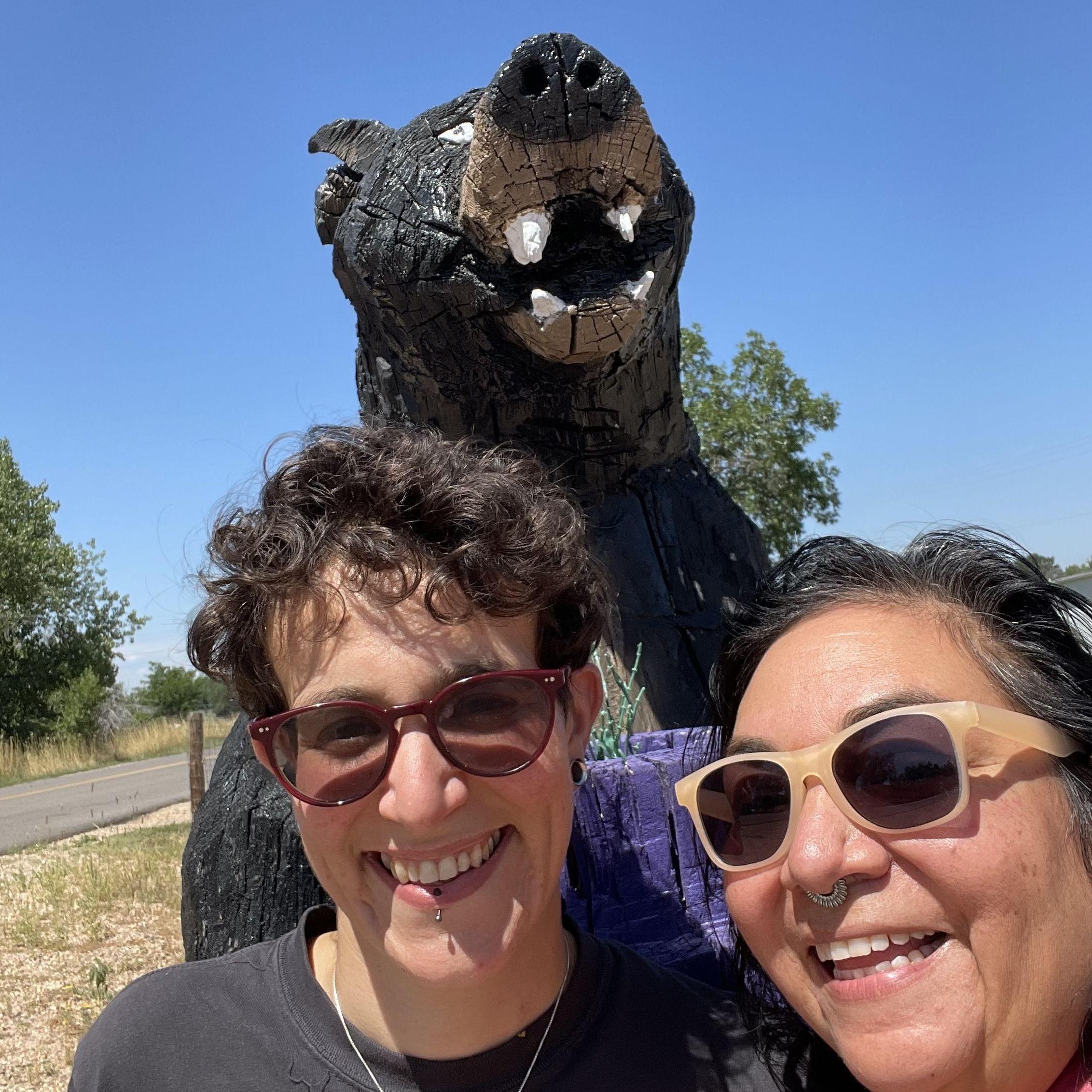 Oh no! a bear!