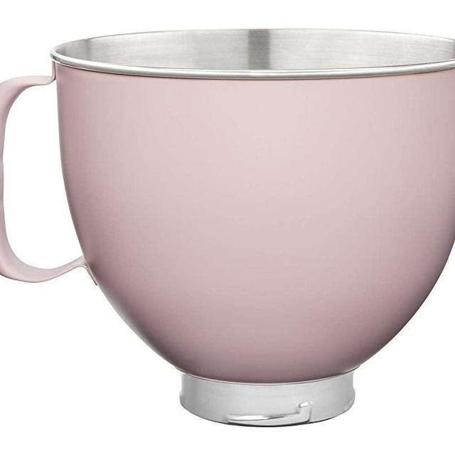 KitchenAid KSM5SSBDR Custom Stand Mixer Bowl, 5 quart, Dried Rose Painted Stainless Steel