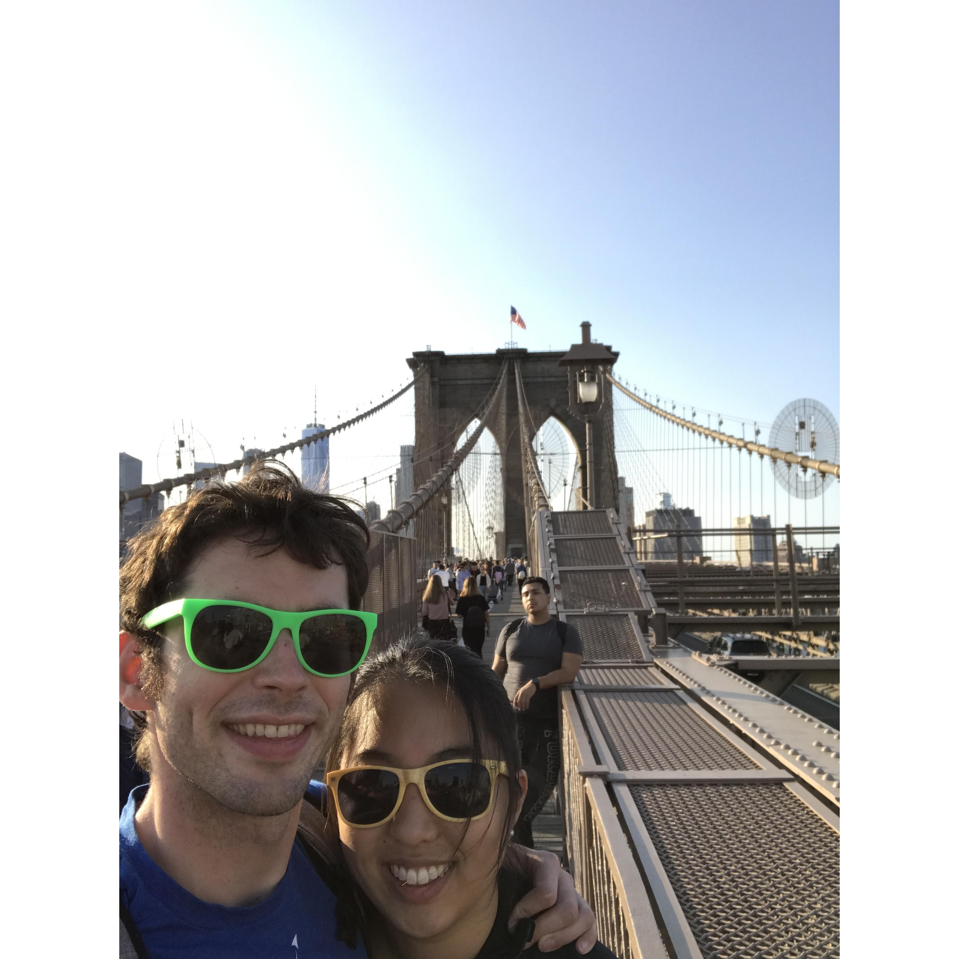 Exploring the Brooklyn Bridge!