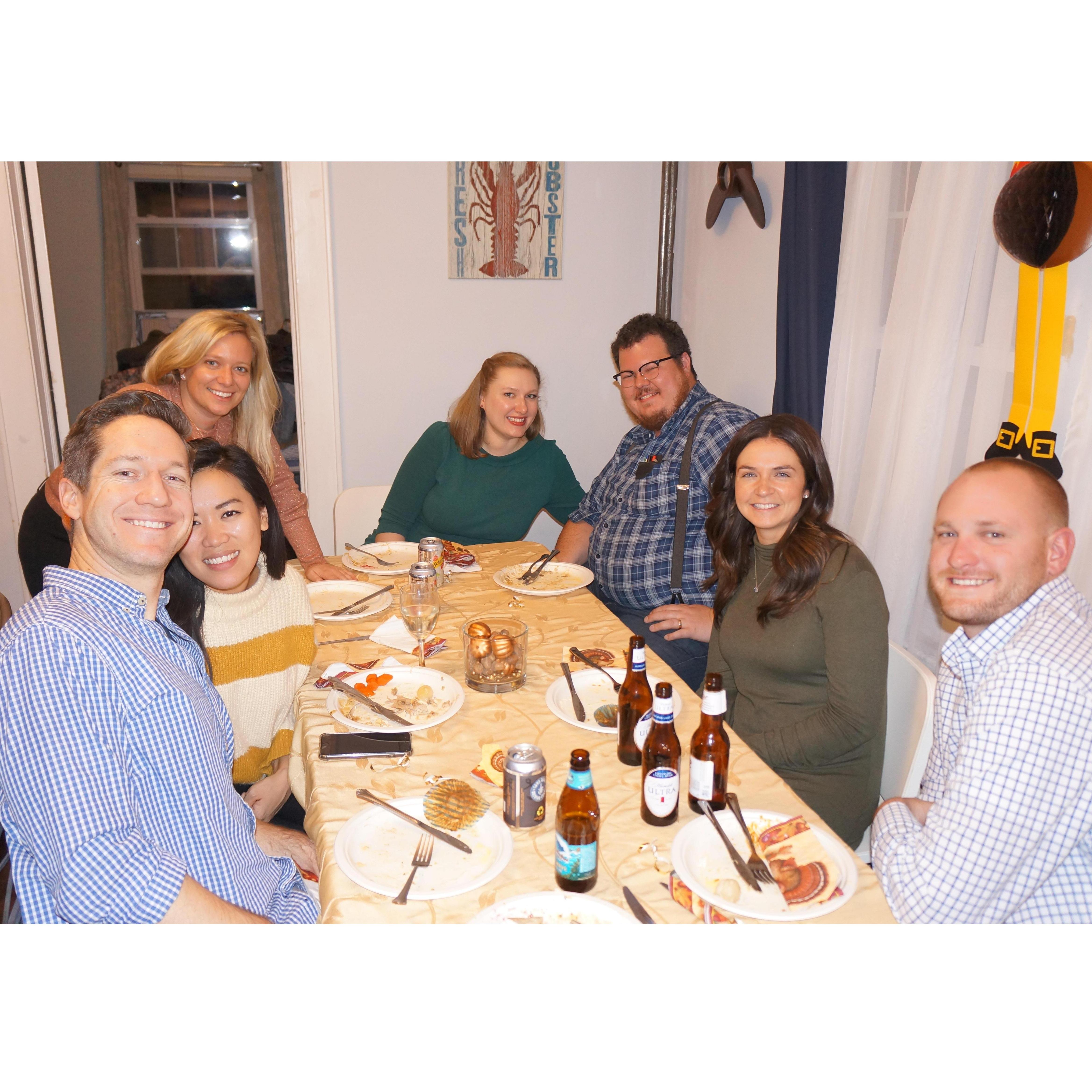 Best Man, Chris, Bridesmaid, Jackie, Maid of Honor, Lindsay, and Cousins Rob, Misa, Tim & Sarah