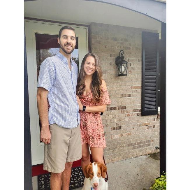 When we bought their first house together!