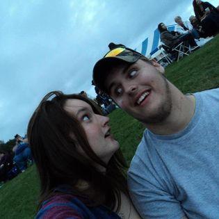 We had been dating for less than three months when this picture was taken at the Scottish Highland games in Orlando, 2013. We were 15 and 16.