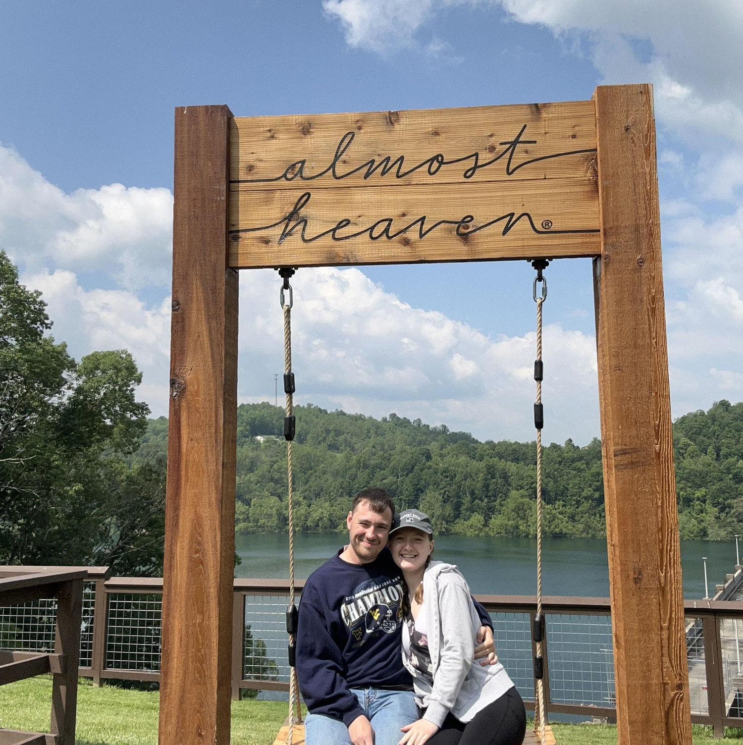 Our first trip to Tygart Lake (where we got engaged!)