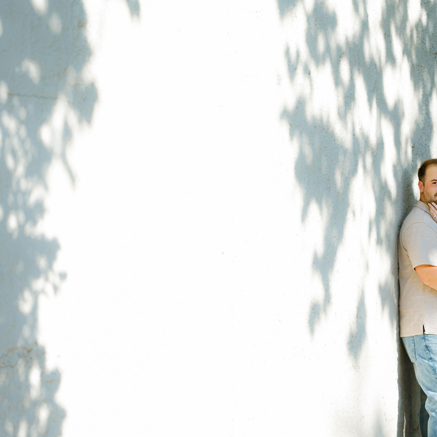 Engagement photo shoot with our wedding photographer!