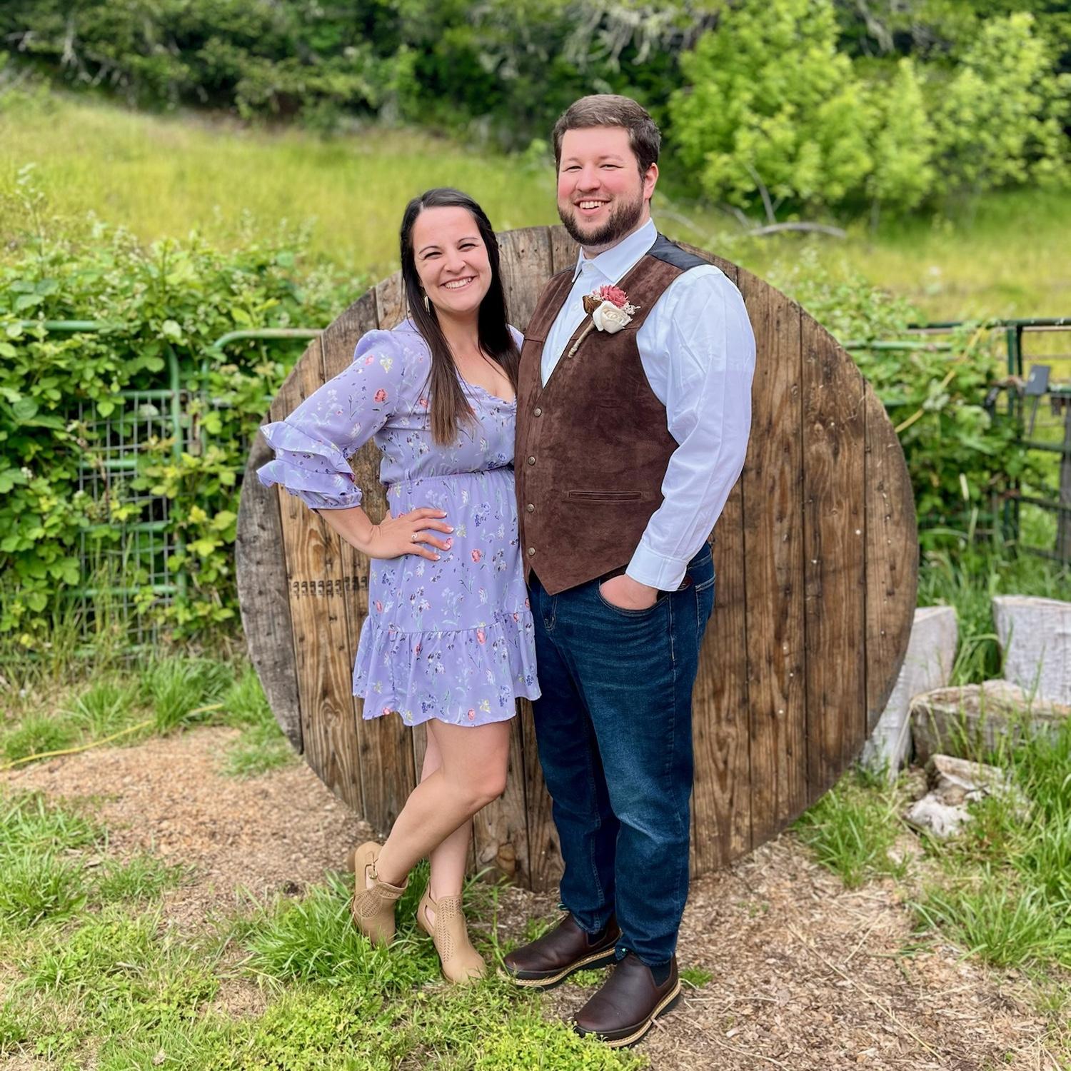 Garner wedding May 25 2024 in Oregon.