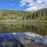 Rainbow Lake and Peaks Mid-length Hike