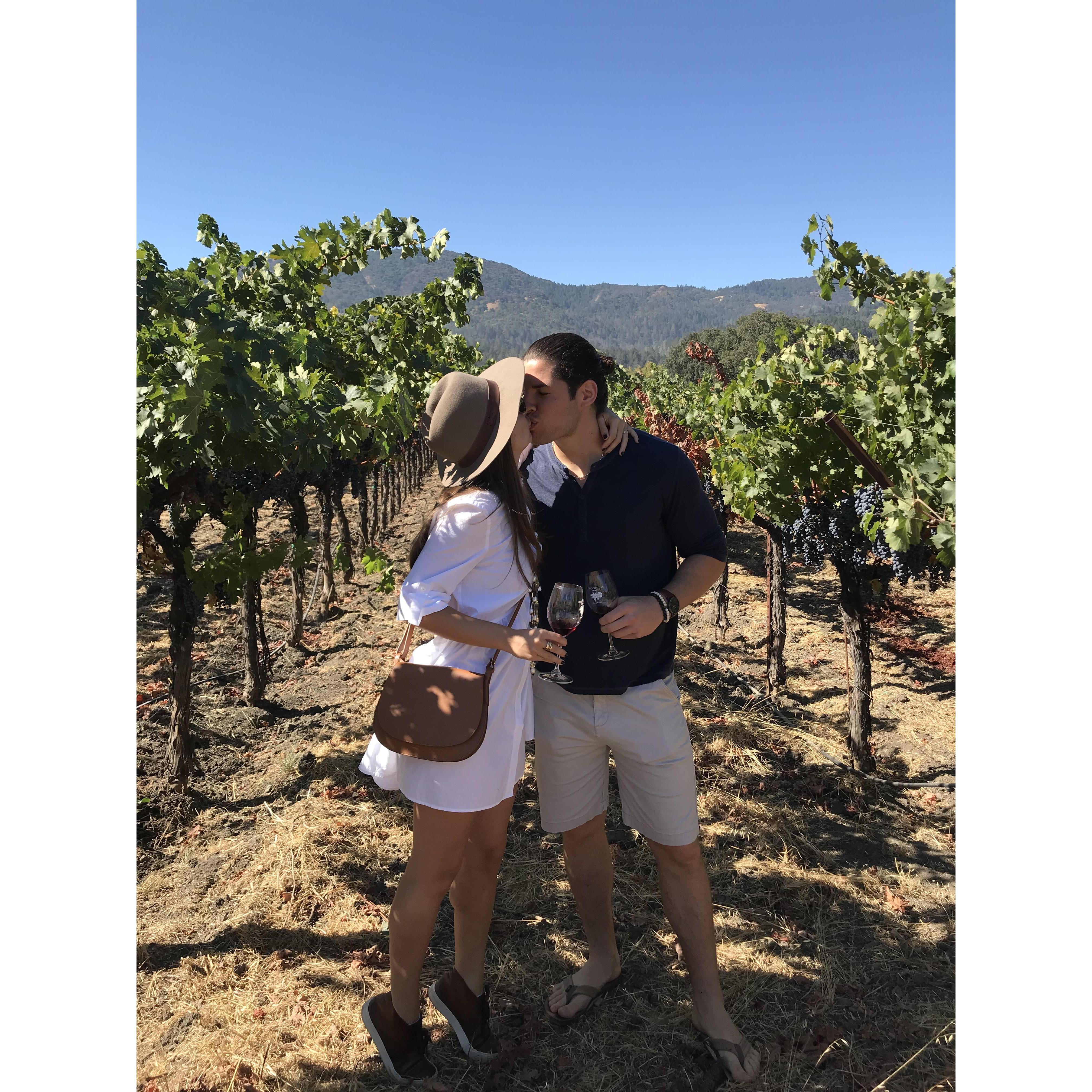 Being ballers in Napa
