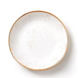 Craft White Shallow Bowl