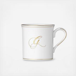 Federal Gold Script Mug