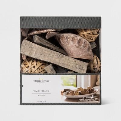 Unscented Cane Balls, Driftwood And Curly Root Vase Filler Gray/Natural - Threshold™