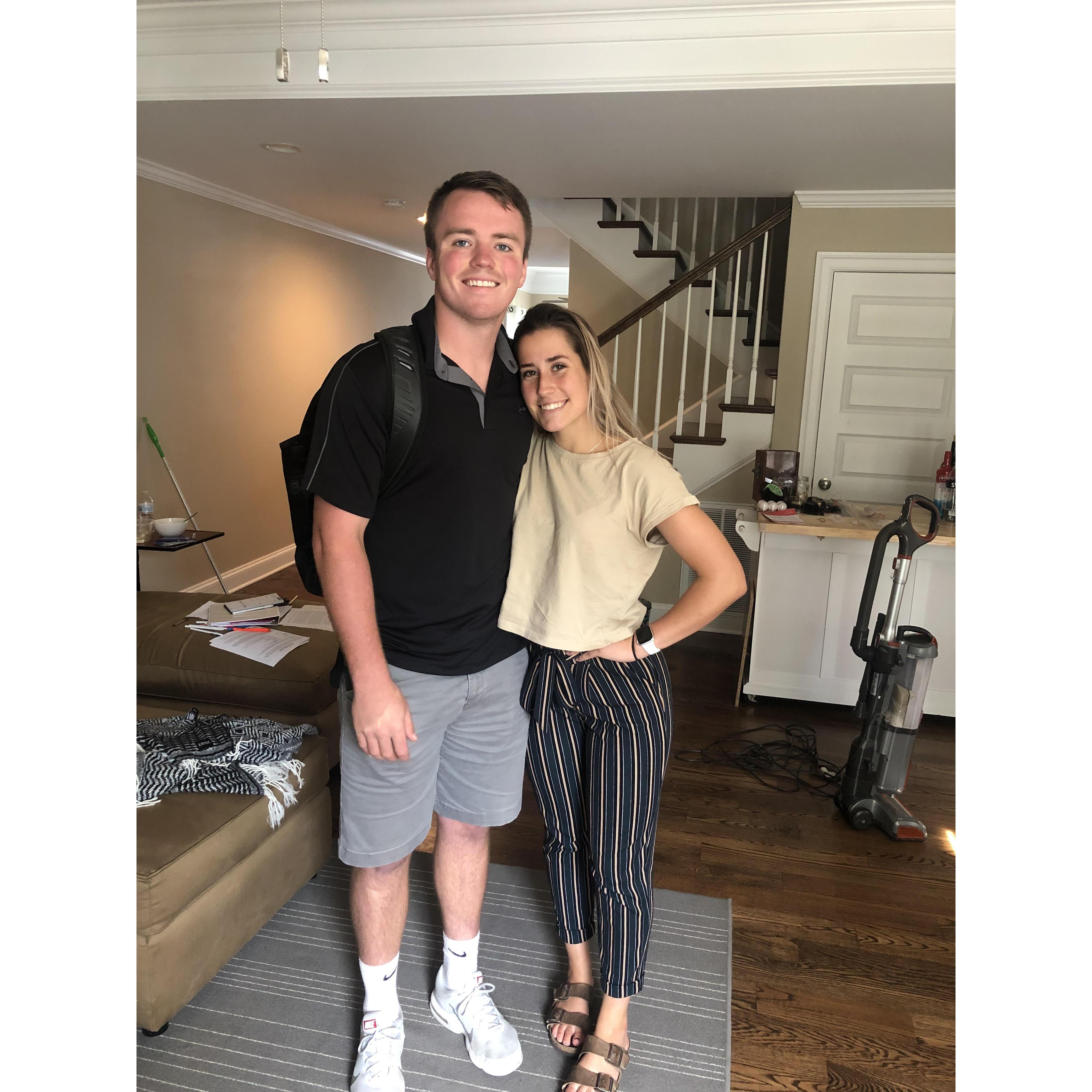 First day of senior year, 2019 <3
