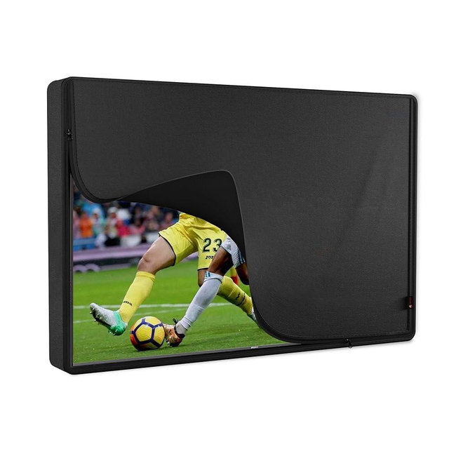 iBirdie Outdoor Waterproof and Weatherproof TV Cover with Zipper for 28 to 32 inch Outside Flat Screen TV, 600D Fabric