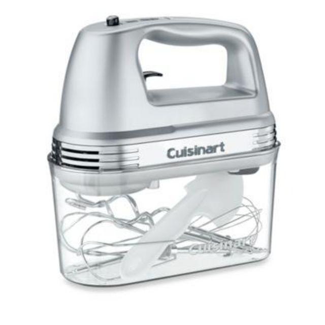 Cuisinart® 7-Speed Electric Hand Mixer in Brushed Chrome with Storage Case