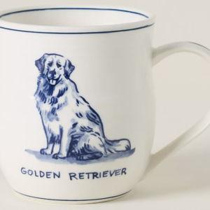 Golden Retriever Molly Hatch Stoneware Dog Mug