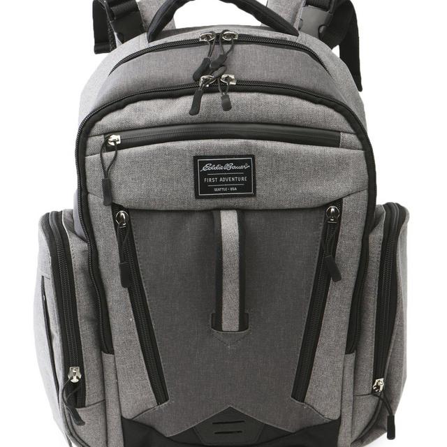 Eddie Bauer Traverse Back Pack Diaper Bag - Grey Heather