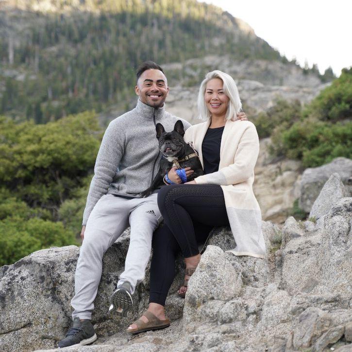 Lake Tahoe with our old girl 2019