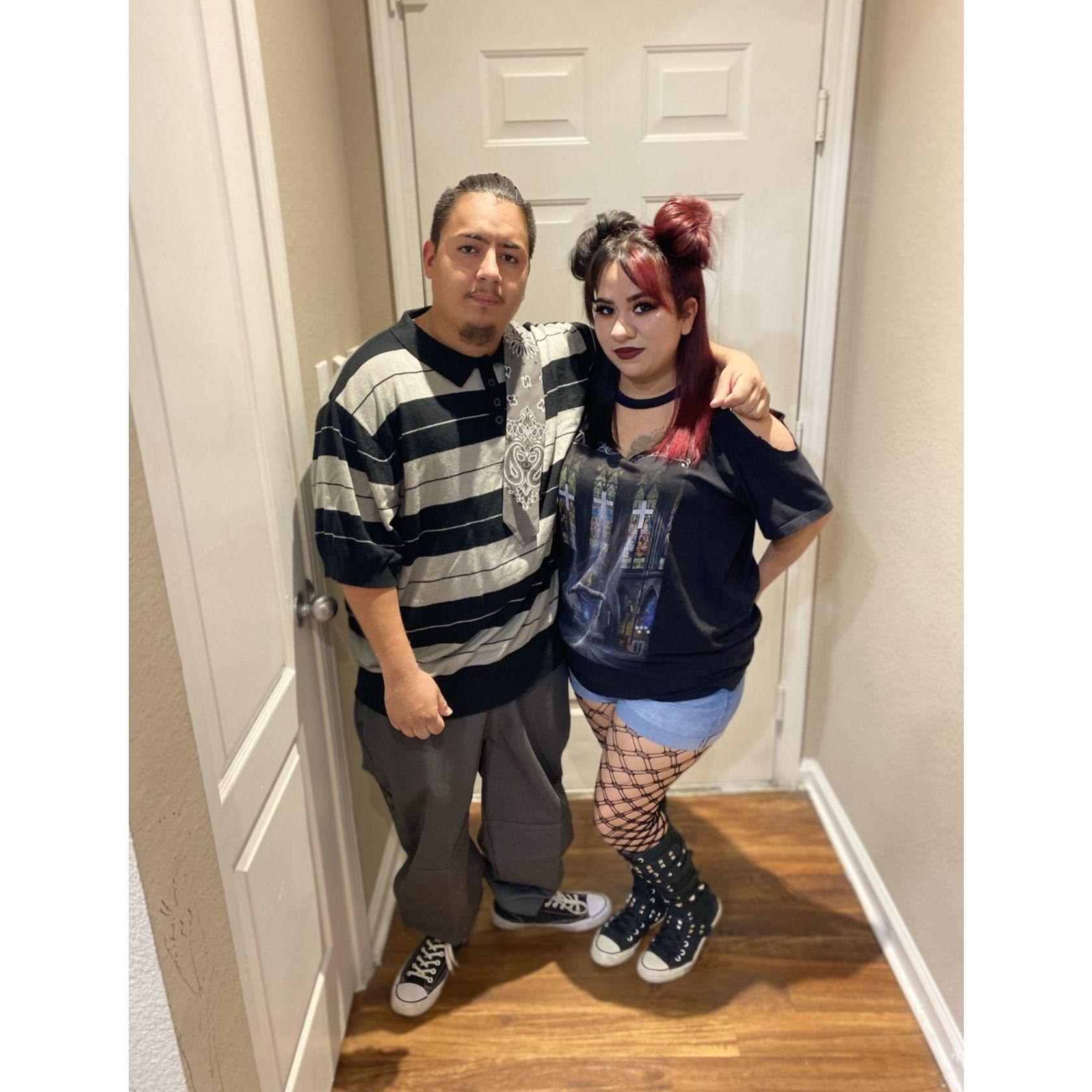 Going to Rock concerts is our favorite thing to do together