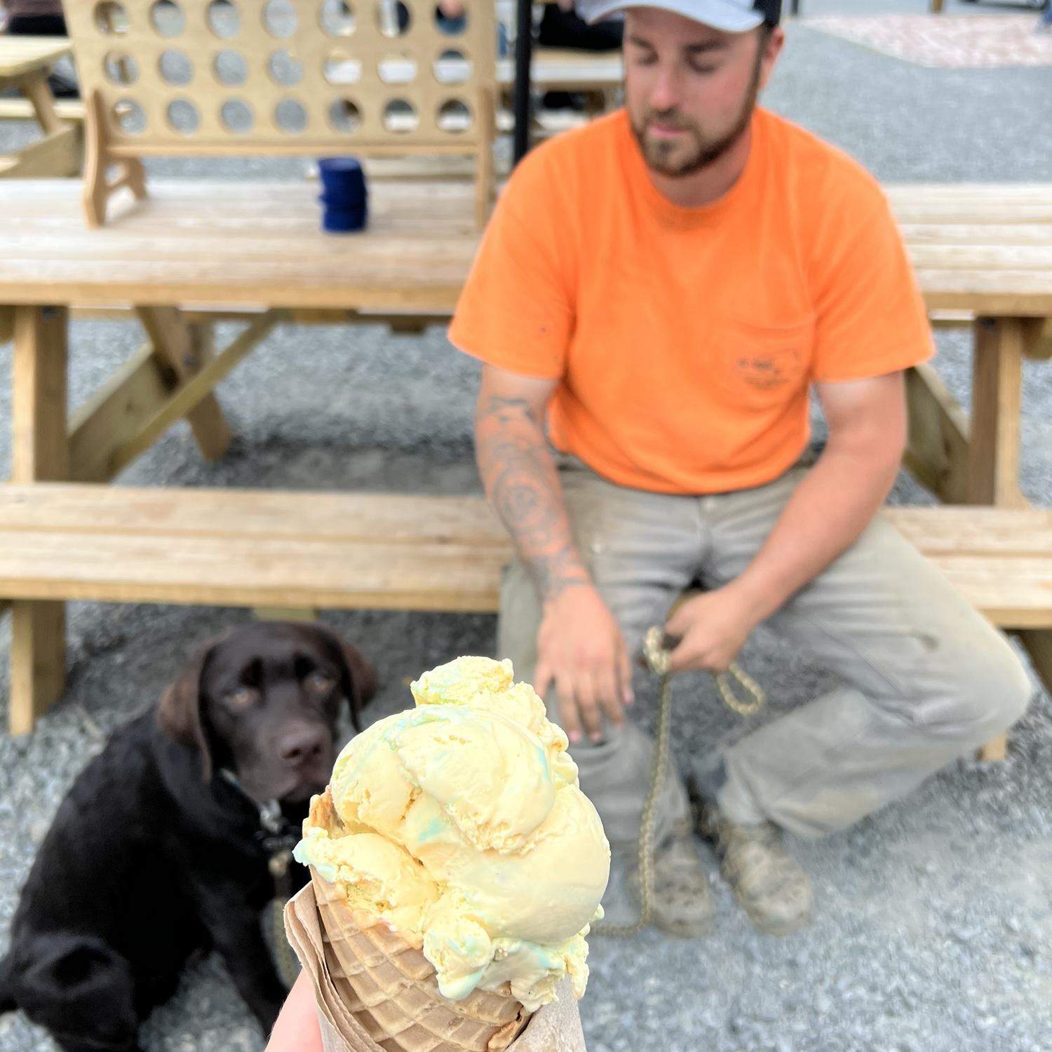 Thank God for Rooster’s Roadside…. Ice cream dates 🍦