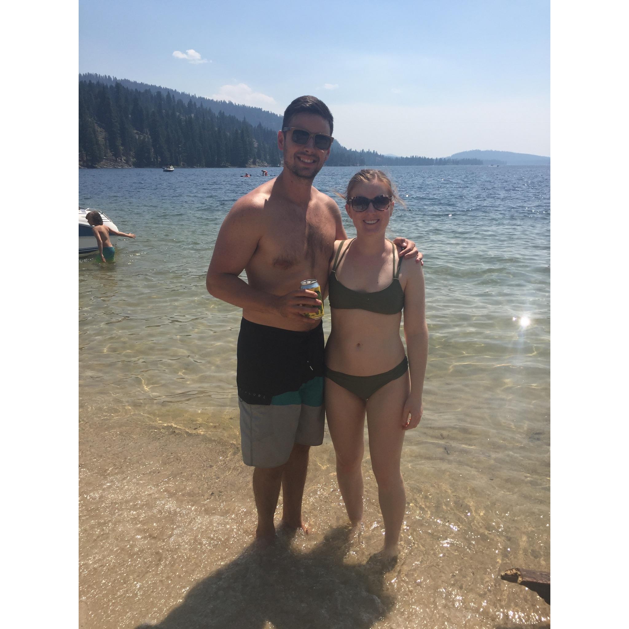 Lake days in McCall.